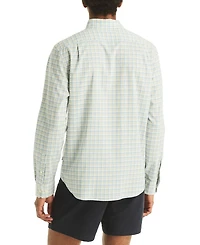 Nautica Men's Plaid Long Sleeve Shirt