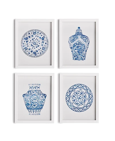 Dynasty Petite Prints, Set Of 4