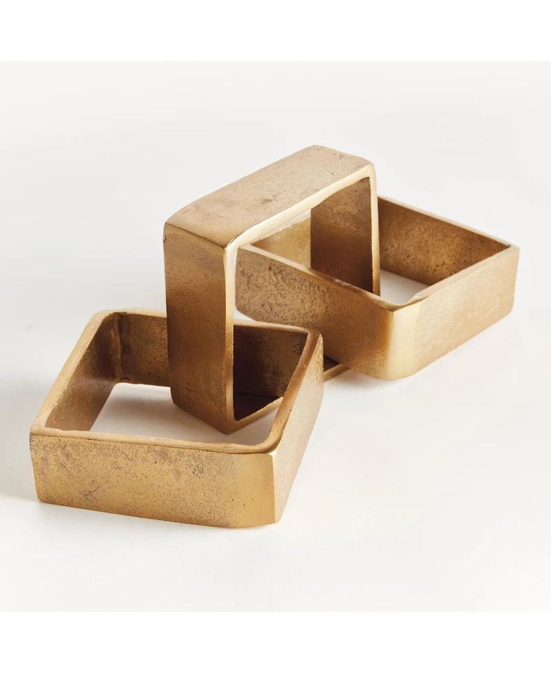 Napa Home & Garden Corbin Square Chain Sculpture