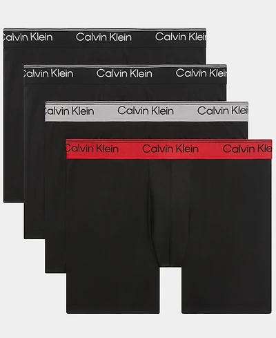 Calvin Klein Men's 4-Piece Micro Stretch Boxer Brief Set