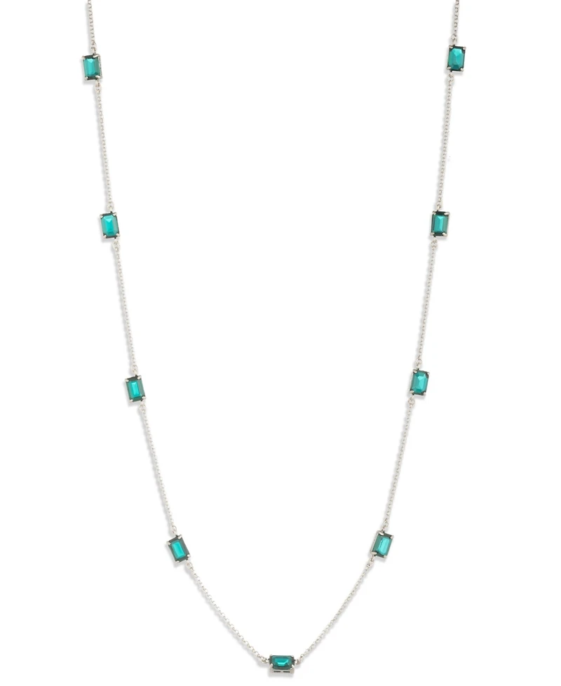 Lauren Ralph Lauren Epoxy Stone Station Collar Necklace