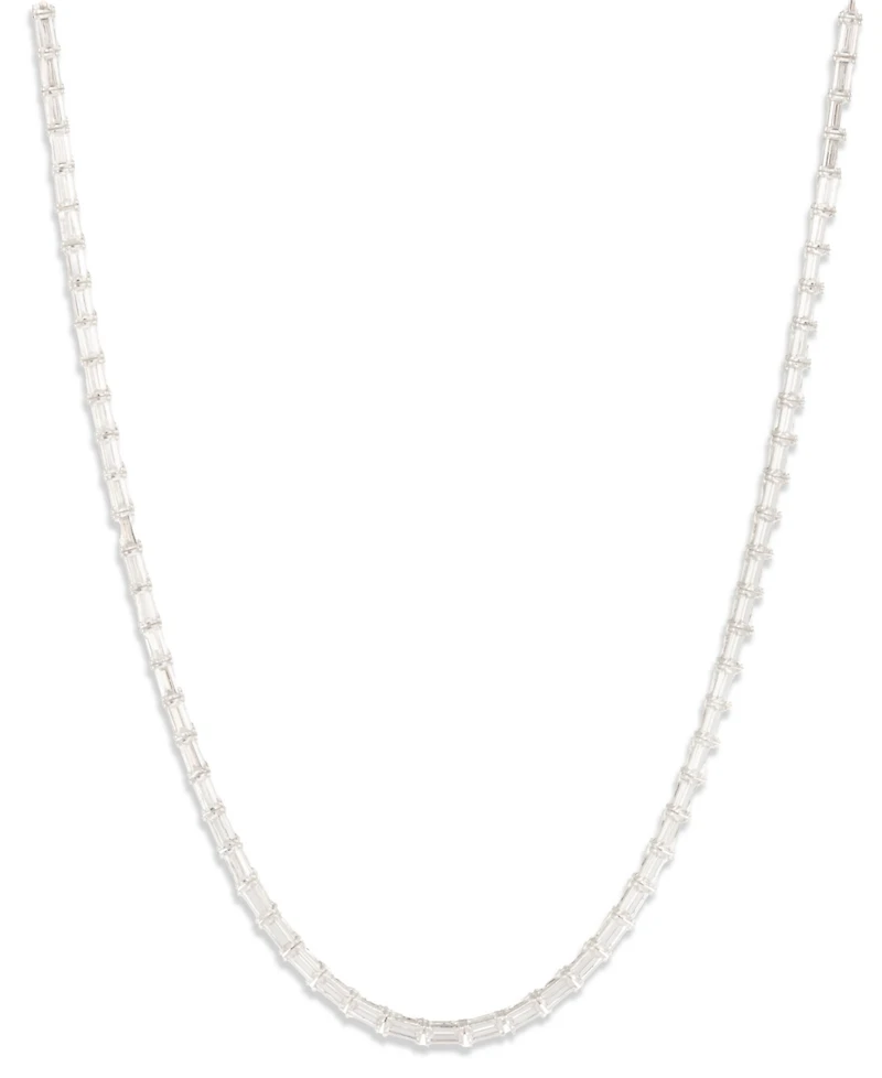 Lauren Ralph Lauren Cubic Zirconia Baguette Collar Necklace