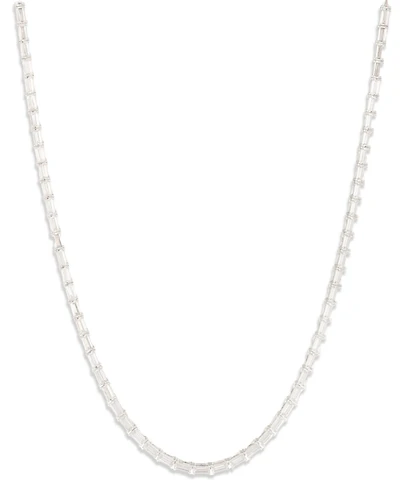 Lauren Ralph Lauren Cubic Zirconia Baguette Collar Necklace