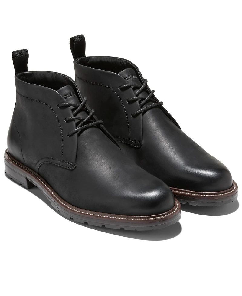 Cole Haan Men's Roundhill Grand Chukka Round Toe Boots