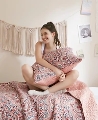 510 Design Valerie Boho Floral Reversible 2-Pc. Quilt Set, Twin