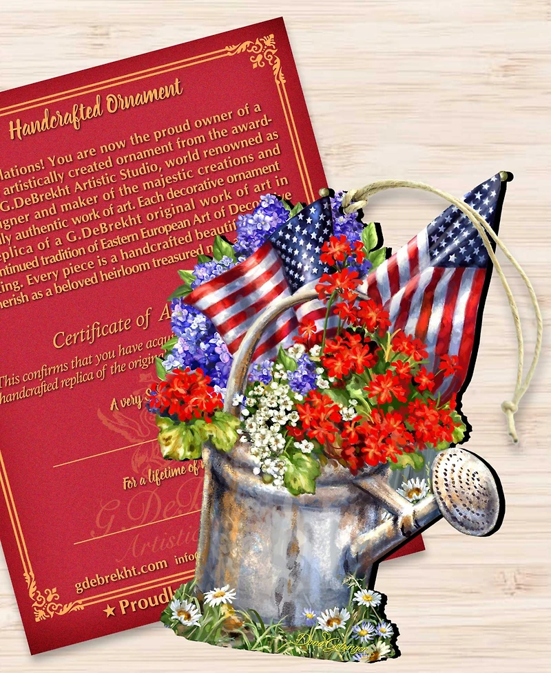 Designocracy Celebrating American Freedom Ornament