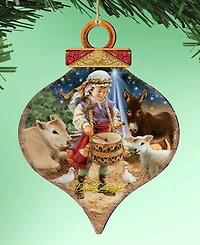 Designocracy Little Drummer Boy Holiday Ornament
