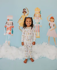 Copper Pearl Baby Girls 2-Piece Juliet Long Sleeve Top and Pants Pajama Set