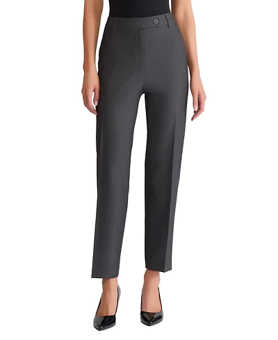 Jones New York Women's Bi-Stretch Woven Straight Leg Pant