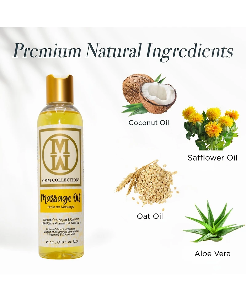 Omm Collection Massage Oil 8oz