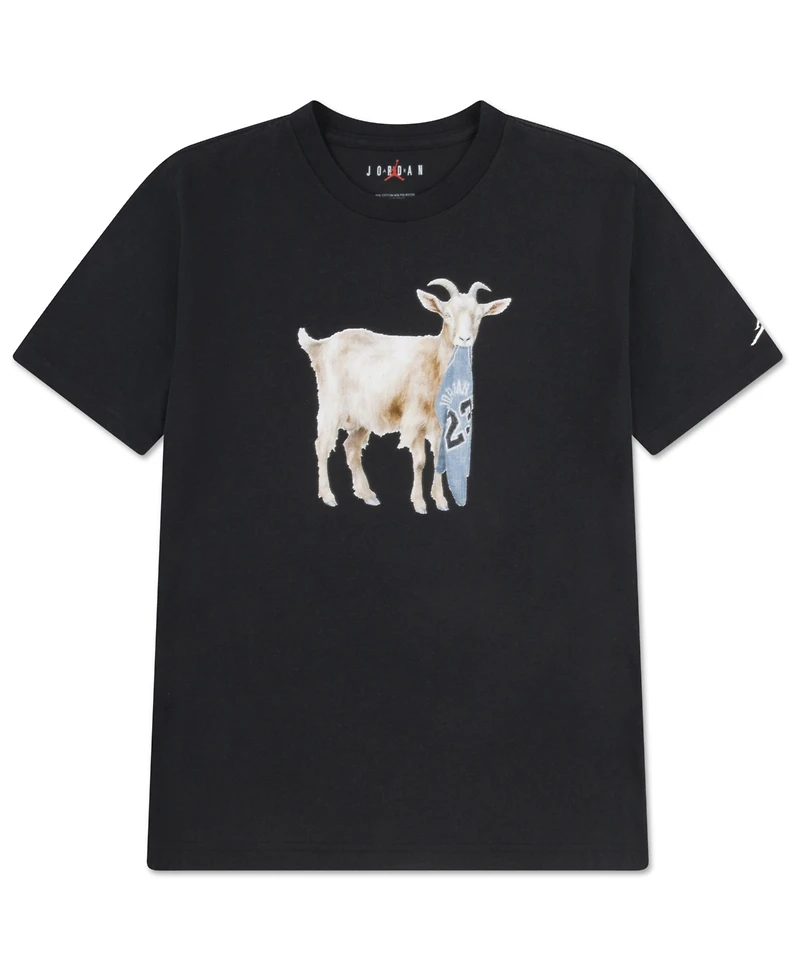 Jordan Boys 8-20 Flight Goat Short Sleeve T-Shirt
