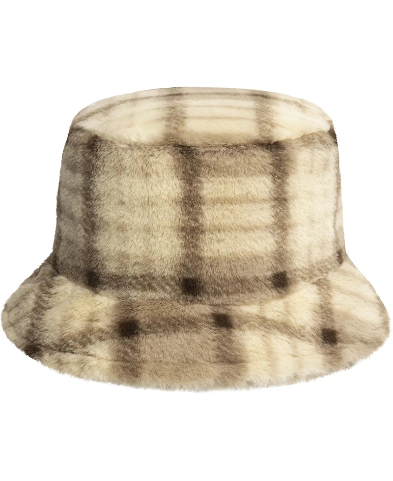 Kangol Faux Fur Bucket Hat