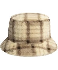 Kangol Faux Fur Bucket Hat