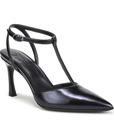 Naturalizer Women's Astrid T-Strap Pointed Toe Dress Pumps
