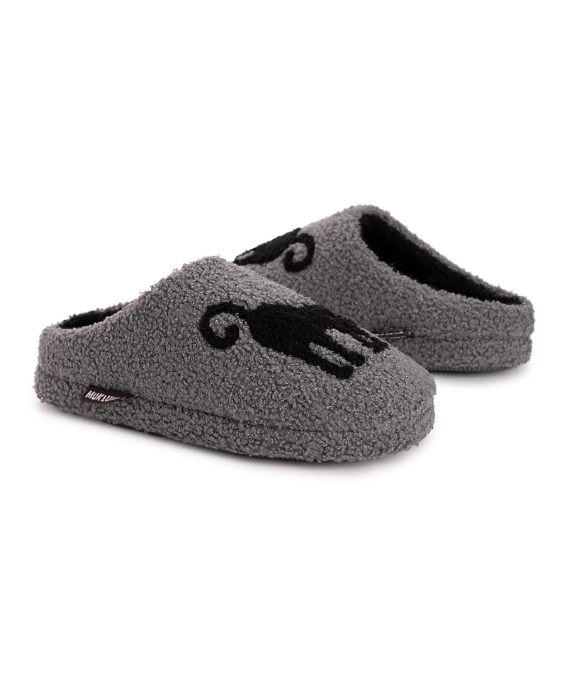 Muk Luks Women's Novelty Punch Needle Jack O Lantern