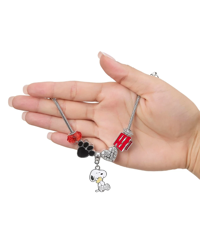 Peanuts Snoopy Charm Bracelet - 6 Unique Charms