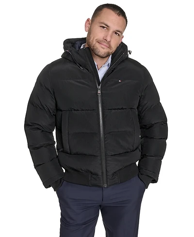 Tommy Hilfiger Men's Ribstop Snorkle Hooded Jacket