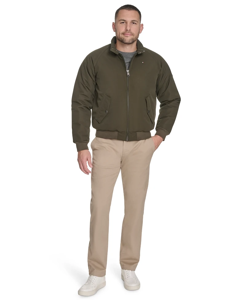 Tommy Hilfiger Men's Logo Detail Bomber Jacket