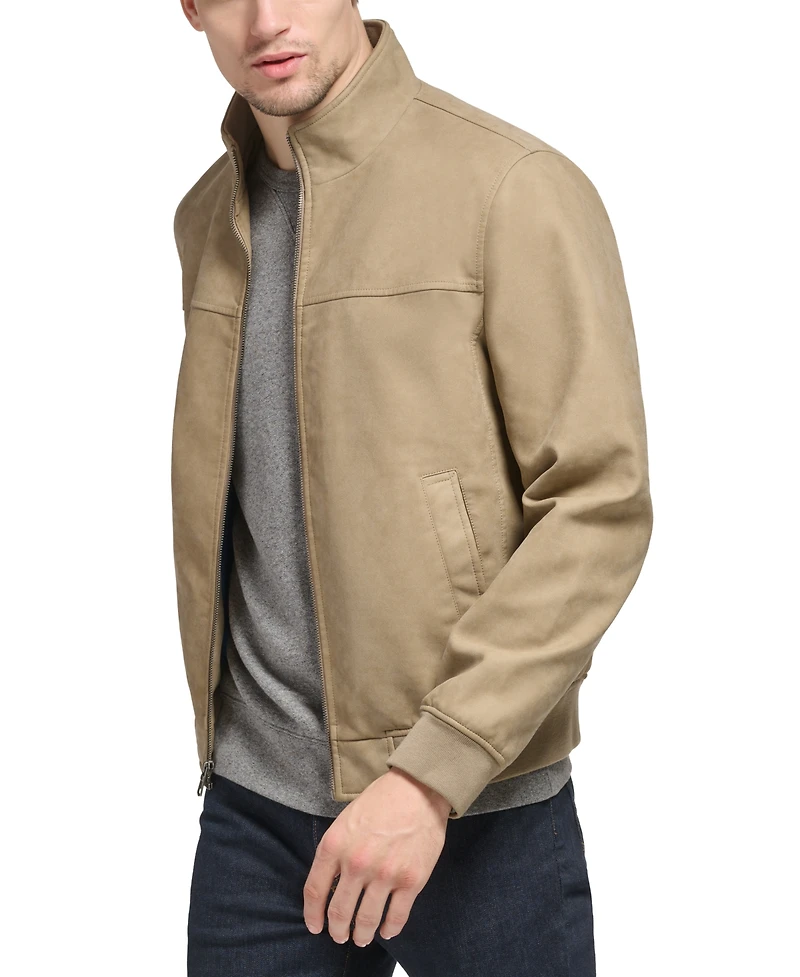Tommy Hilfiger Men's Laydown Collar Bomber Jacket