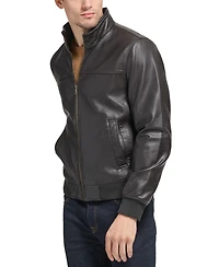 Tommy Hilfiger Men's Laydown Collar Bomber Jacket