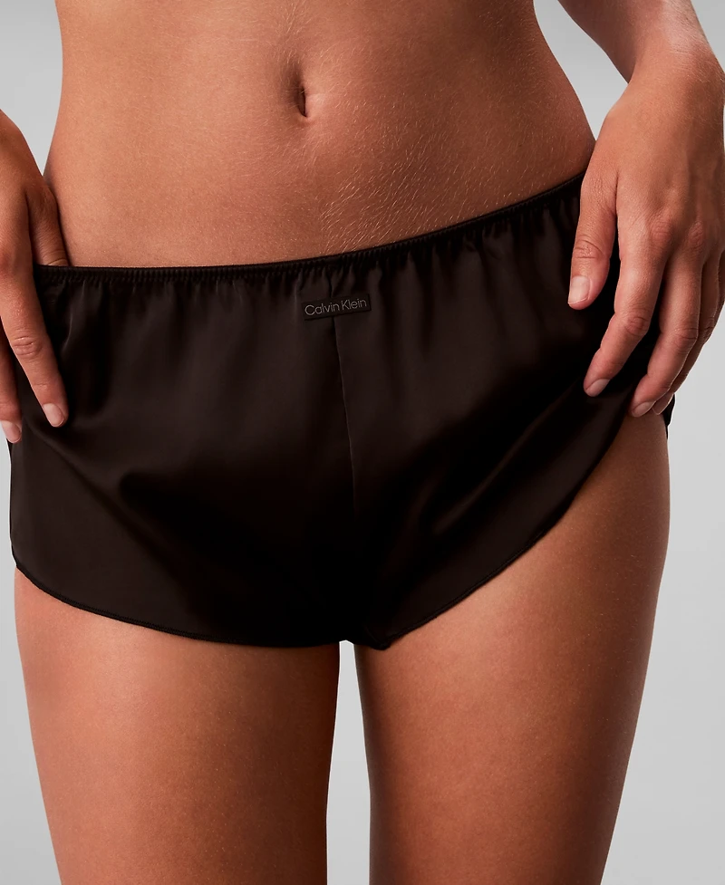 Calvin Klein Women's Full Coverage Mid-Rise Tap Shorts
