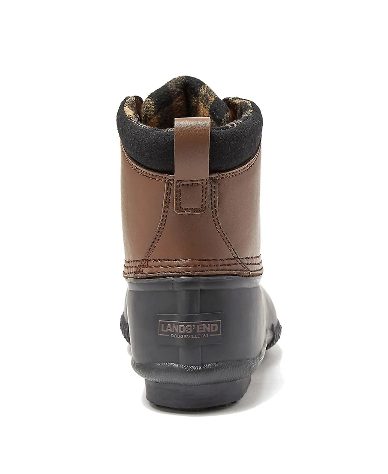 Lands' End Men's Insulated Duck Boots