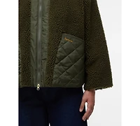 Barbour Women's Contrast Front Panels Long Sleeve Jacket