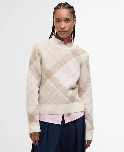 Barbour Women's Sara Long Sleeve Crewneck Sweater