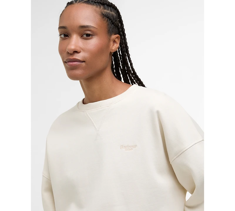 Barbour Women's Crewneck Long Sleeve Sweatshirt