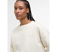 Barbour Women's Crewneck Long Sleeve Sweatshirt