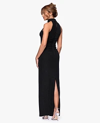 Xscape Women's Halter Neck Maxi Dress