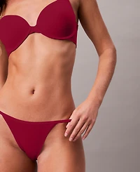Calvin Klein Women's Ideal Micro String Bikini Underwear QD5176