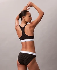 Calvin Klein Women's Ck Icon Cotton Modal Bikini Underwear QF8520
