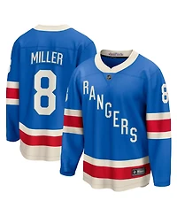 Fanatics Men's J.t. Miller Blue New York Rangers Centennial Breakaway Player Jersey