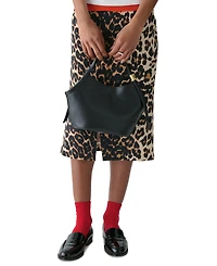 kate spade new york Deco Medium Leather Tulip Tote Bag
