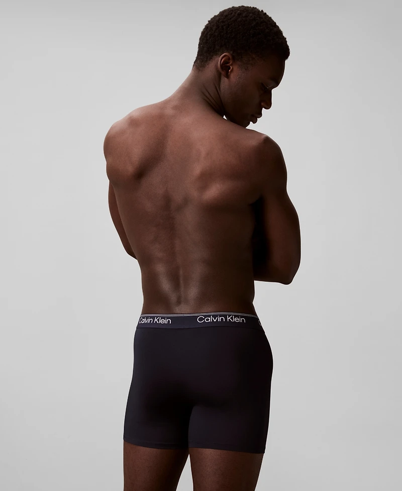 Calvin Klein Men's Micro Stretch Boxer Briefs, 3-Pack