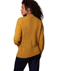 Celtic & Co. Women's Flecked Patch Pocket Sweater