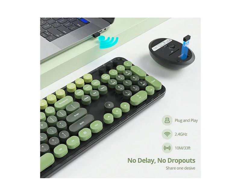 risokeys Wireless Keyboard And Mouse Set