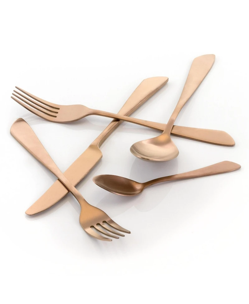 MegaChef Gibbous 20-Pc. Flatware Set, Service for 4