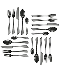 MegaChef Gibbous 20 Piece Flatware Utensil Set