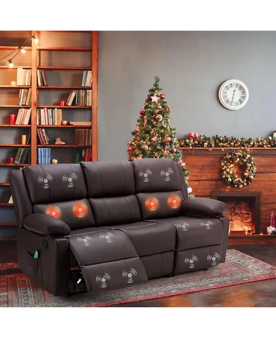 Aecojoy Recliner Couch with Massage&Heat Function