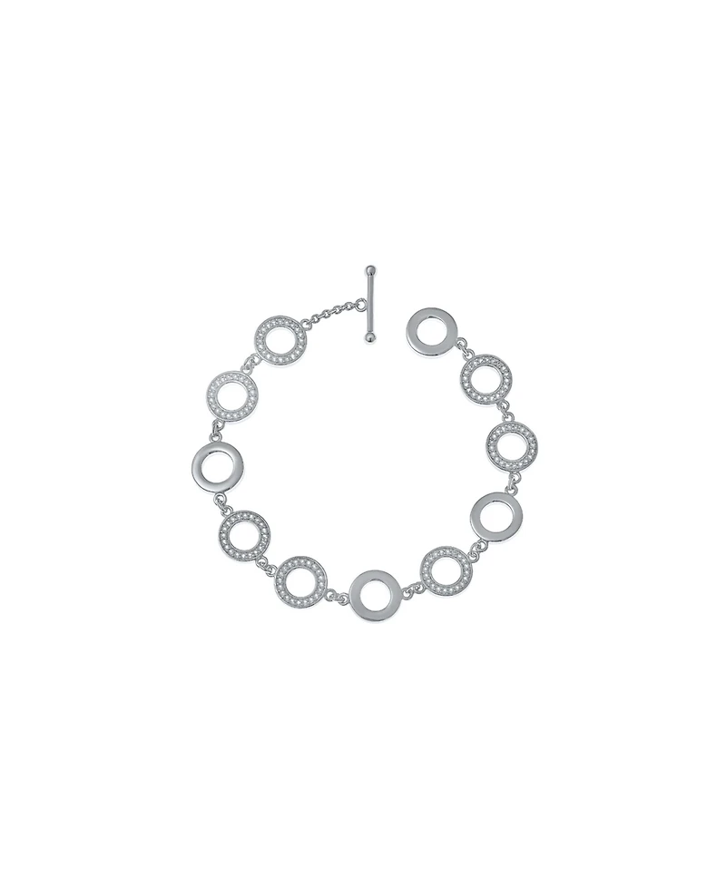 Lucy Quartermaine Art Deco Halo Bracelet