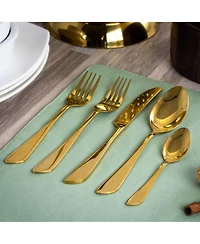 MegaChef Gibbous 20 Piece Flatware Utensil Set