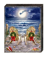 Designocracy Moonlight Christmas Wall Art By Gelsinger
