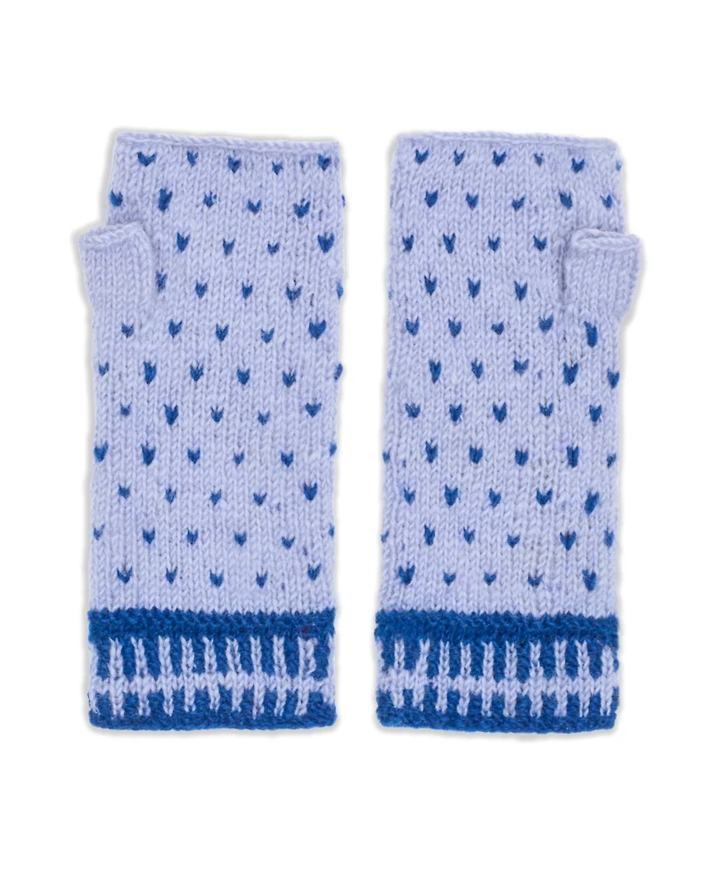 Feelgoodz Women s Artisan Hand-Knit Appalachian Winter Wool Half Mitten