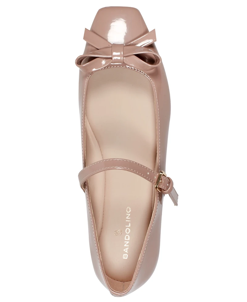 Bandolino Womens Juletta Mary Jane Ballet Flats