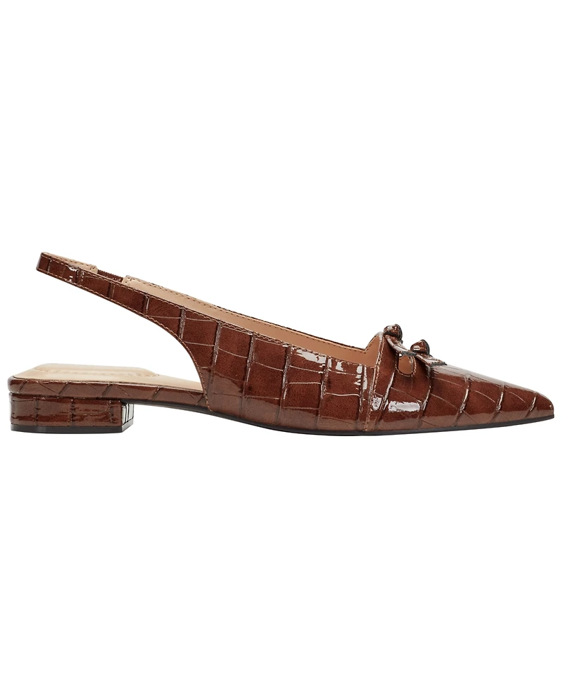Bandolino Womens Aleeza Slingback Dress Flats
