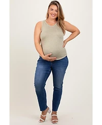 Pinkblush Maternity Blue Straight Leg Jeans