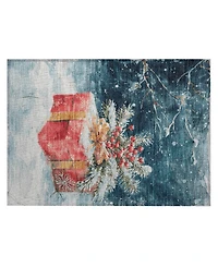 Addison Holiday Washable Indoor/Outdoor ACN1805 1'8"x2'6" Area Rug