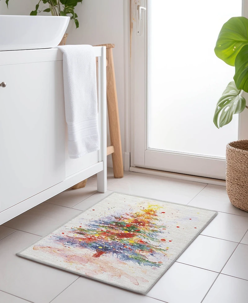 Addison Holiday Washable Indoor/Outdoor ACN1809 1'8"x2'6" Area Rug